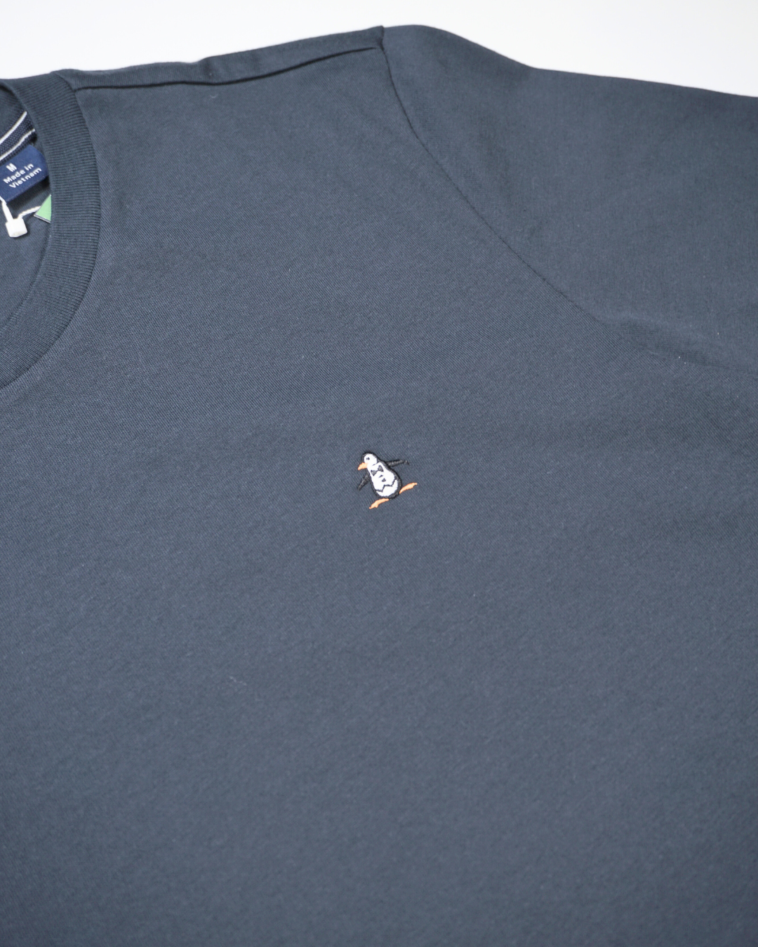 Icons Organic Cotton Jersey TV Pete T-Shirt In Dark Sapphire