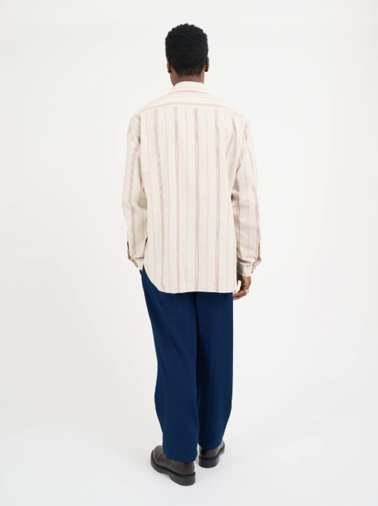 Atlanta Long Sleeve Shirt Clemence - Sand/Rust