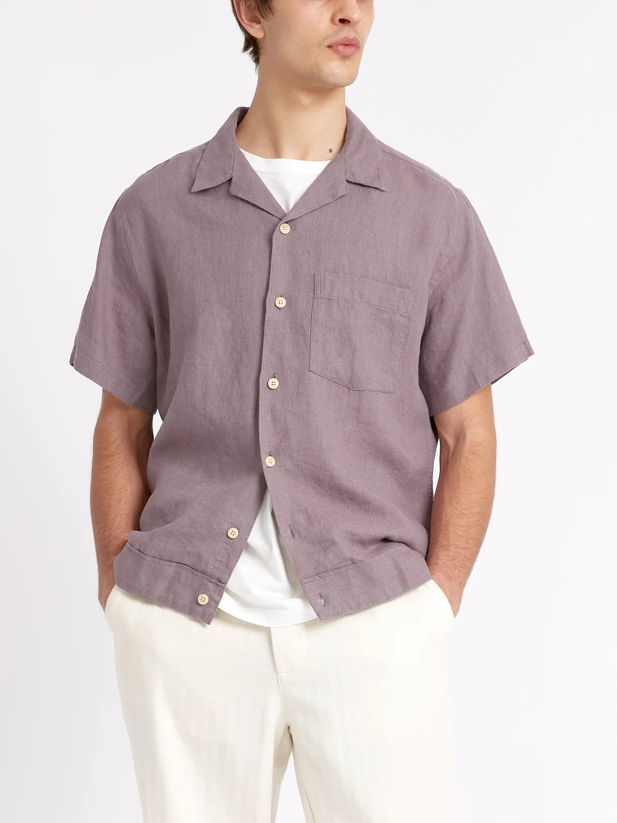 Havana Short Sleeve Shirt - Coney Mauve