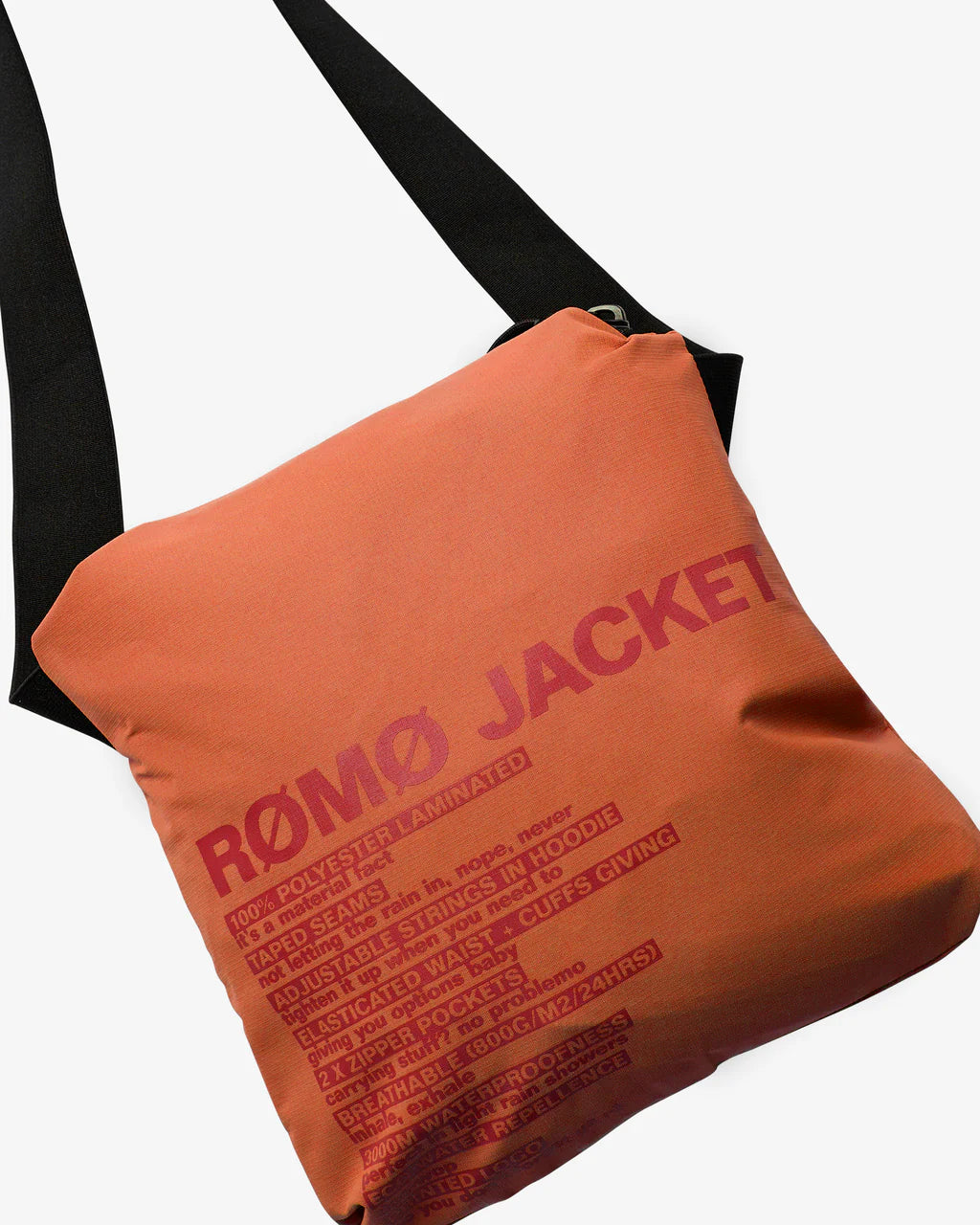 Rømø Light Weight Packable Rain Jacket - Autumn Leaf