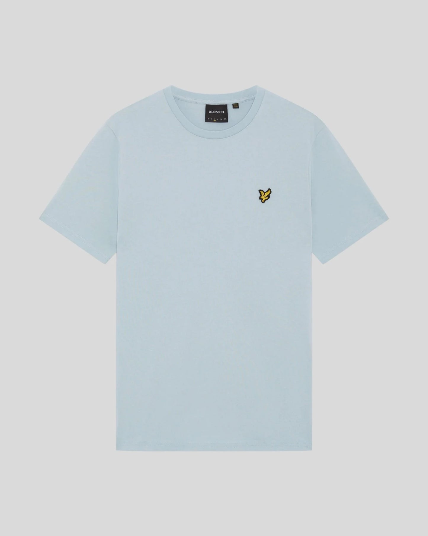 Cotton Crew Neck T-Shirt - Opal Blue