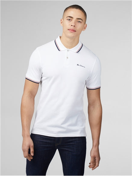 Signature Polo Shirt - White