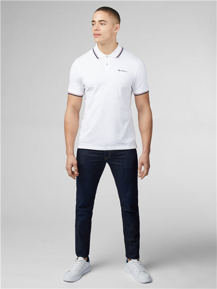 Signature Polo Shirt - White