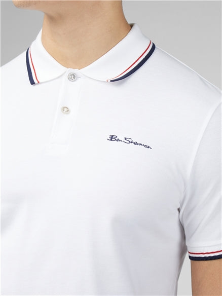 Signature Polo Shirt - White