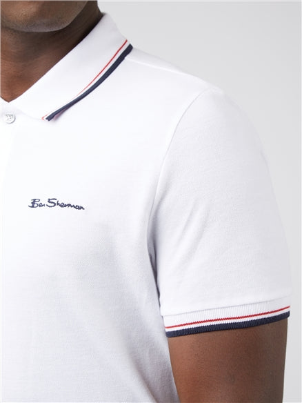 Signature Polo Shirt - White