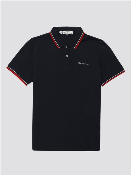 Signature Polo Shirt - Dark Navy