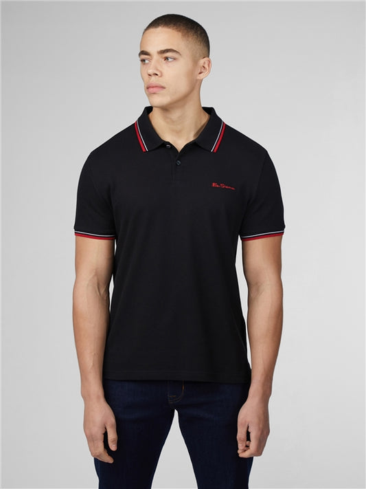 Signature Polo Shirt - Black