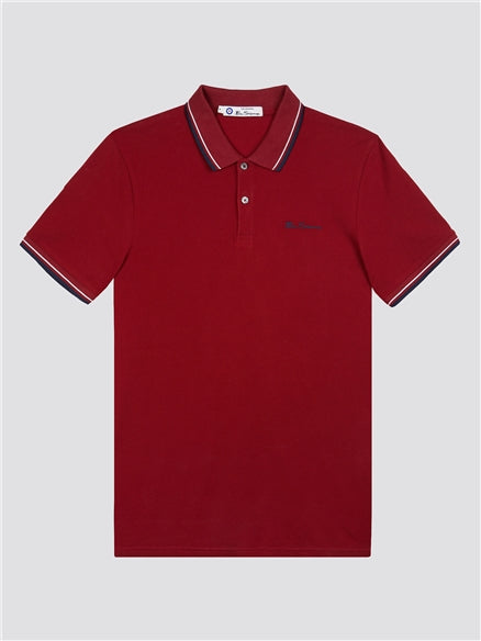 Signature Polo Shirt - Red