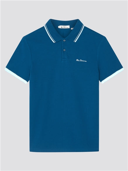 Signature Pique Polo - Royal Blue