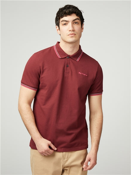 Signature Pique Polo - Wine