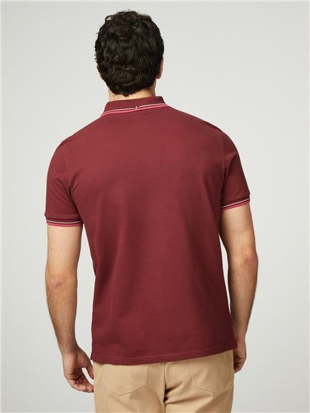 Signature Pique Polo - Wine