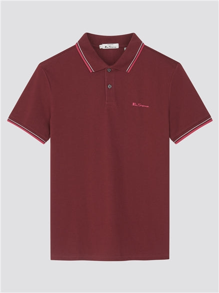 Signature Pique Polo - Wine