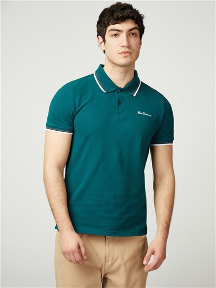 Signature Pique Polo - Jade