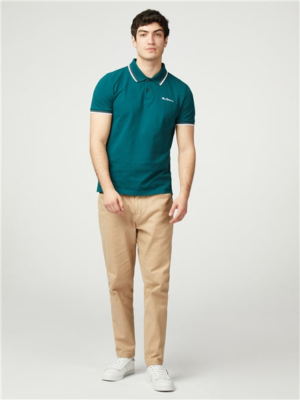 Signature Pique Polo - Jade