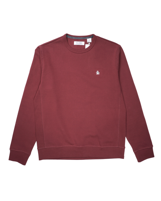 Sticker Pete Sweatshirt In Cabernet