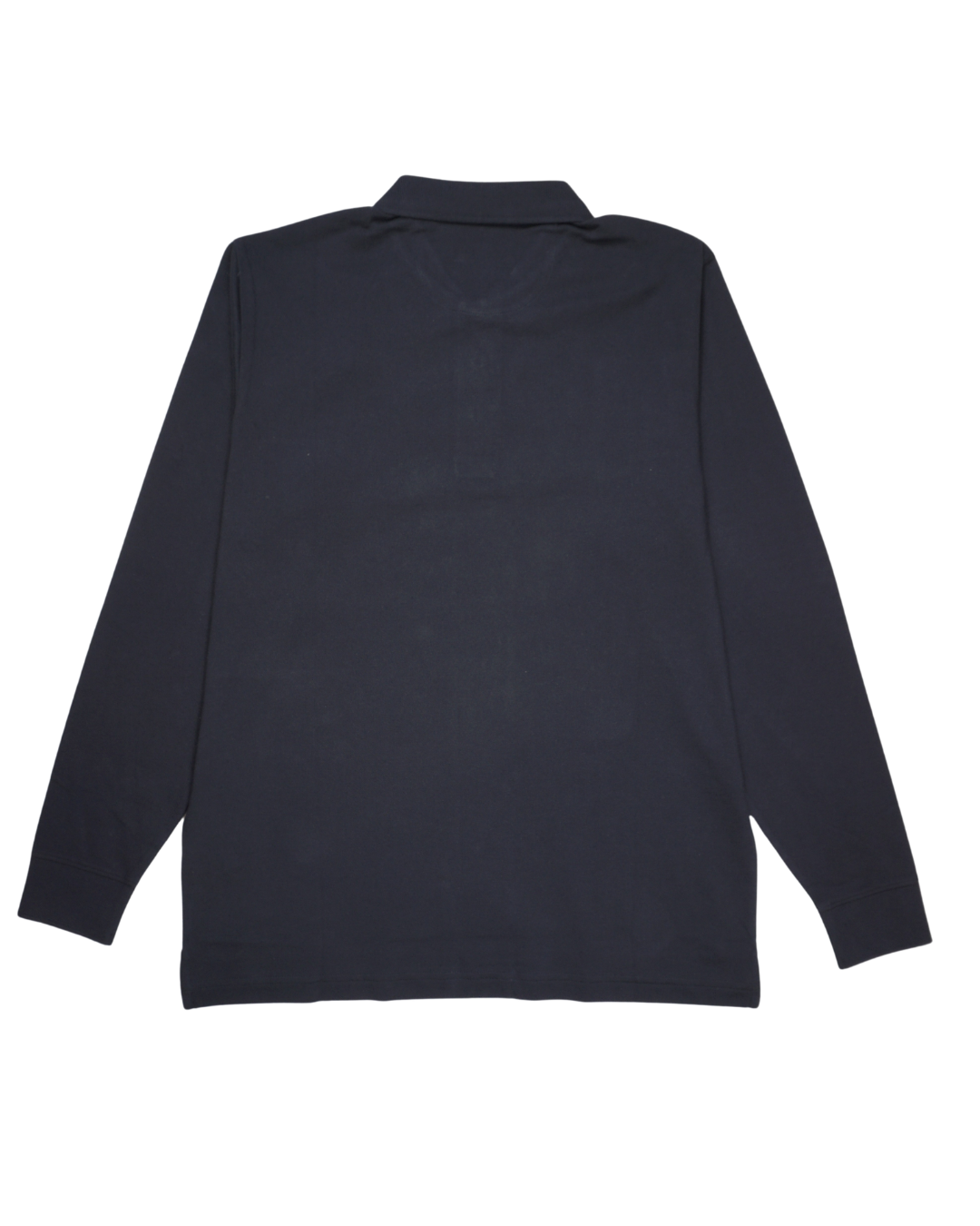 Reed Long Sleeve Polo In Navy