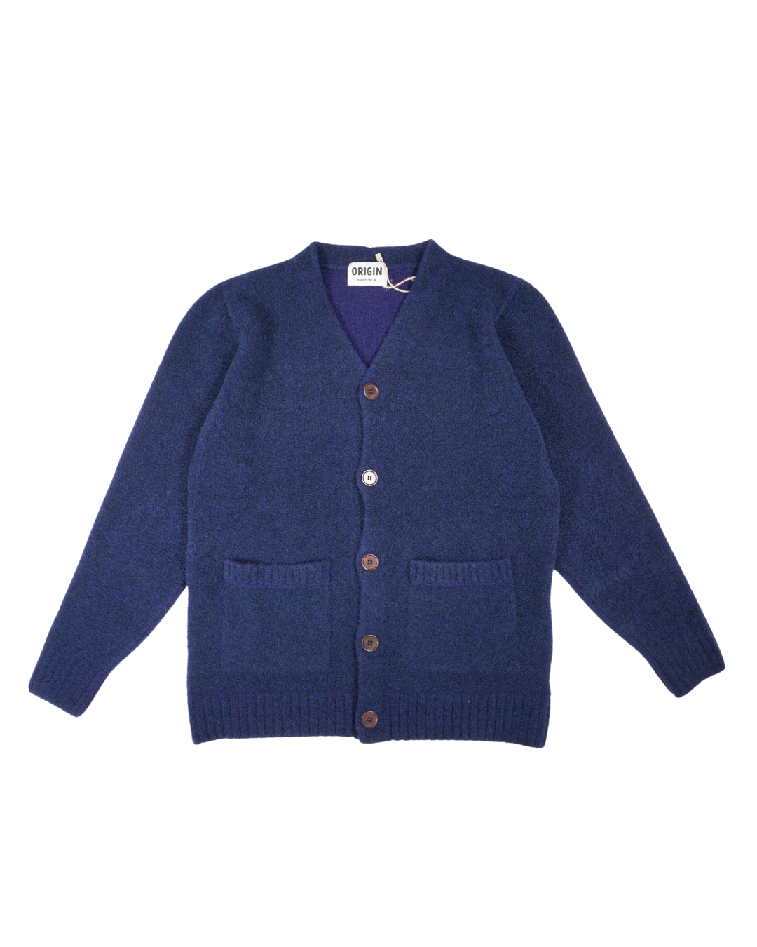Soufflé Cardigan in Prussian Blue