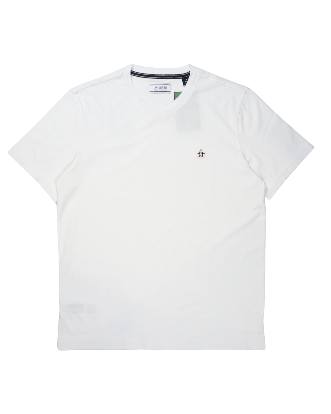 Icons Organic Cotton Jersey TV Pete T-Shirt In Bright White