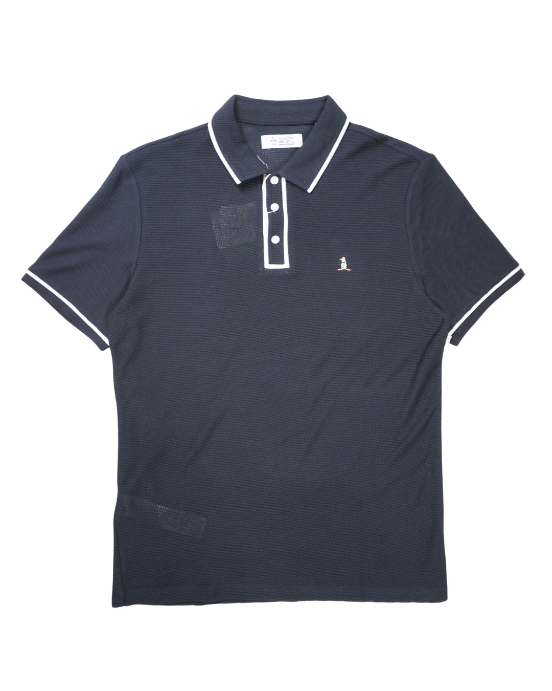 Icons Bentley Mesh Polo Shirt In Dark Sapphire