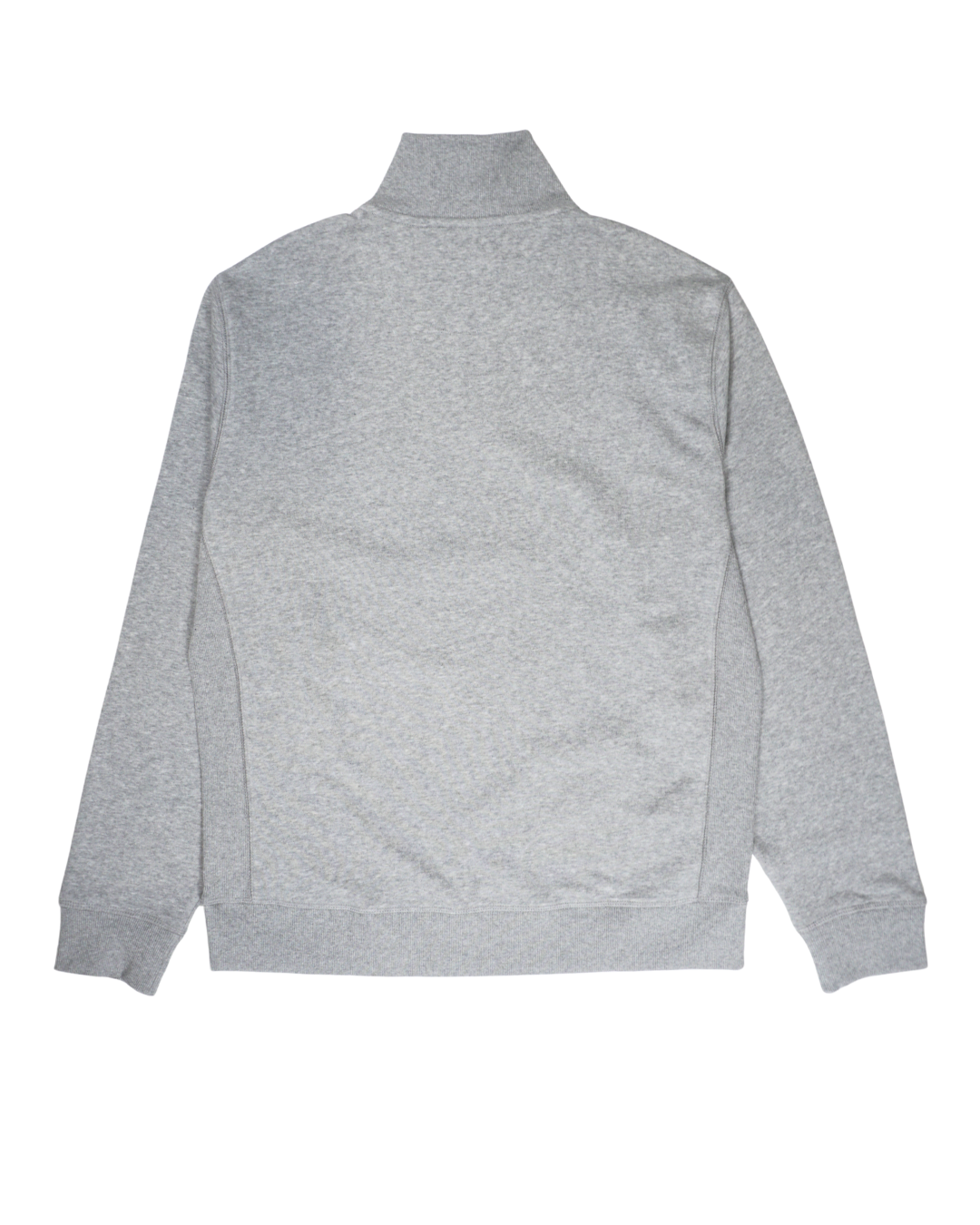 Sticker Pete Quarter Zip Sweatshirt in Rain Heather