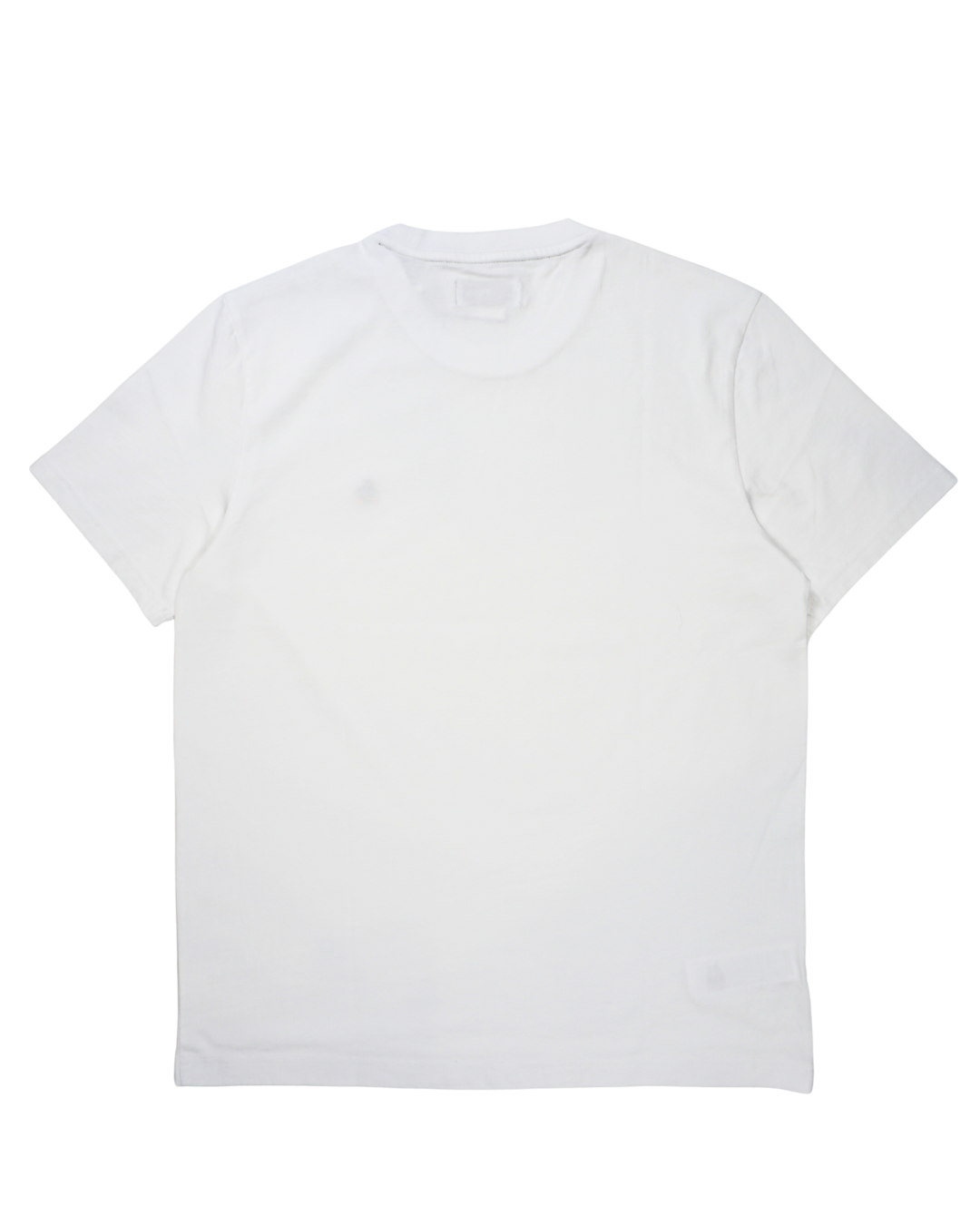 Icons Organic Cotton Jersey TV Pete T-Shirt In Bright White