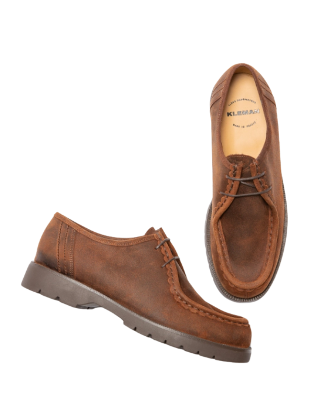 PADROR EC - TYROLEAN SHOES - COGNAC