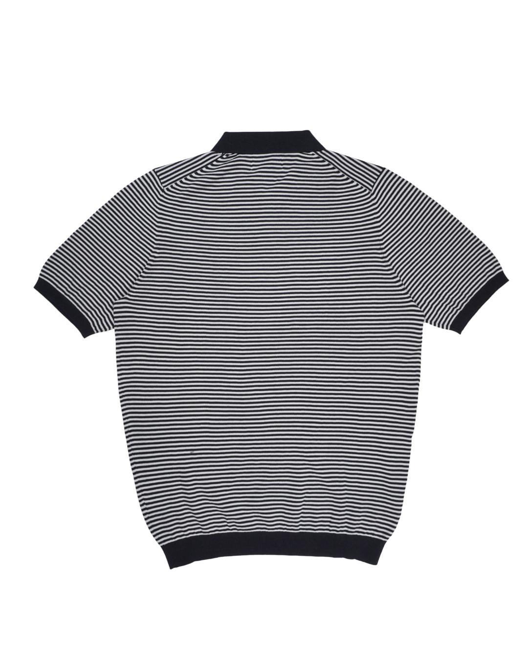 Clarendon 3 Button Polo in 2 Colour Stripe