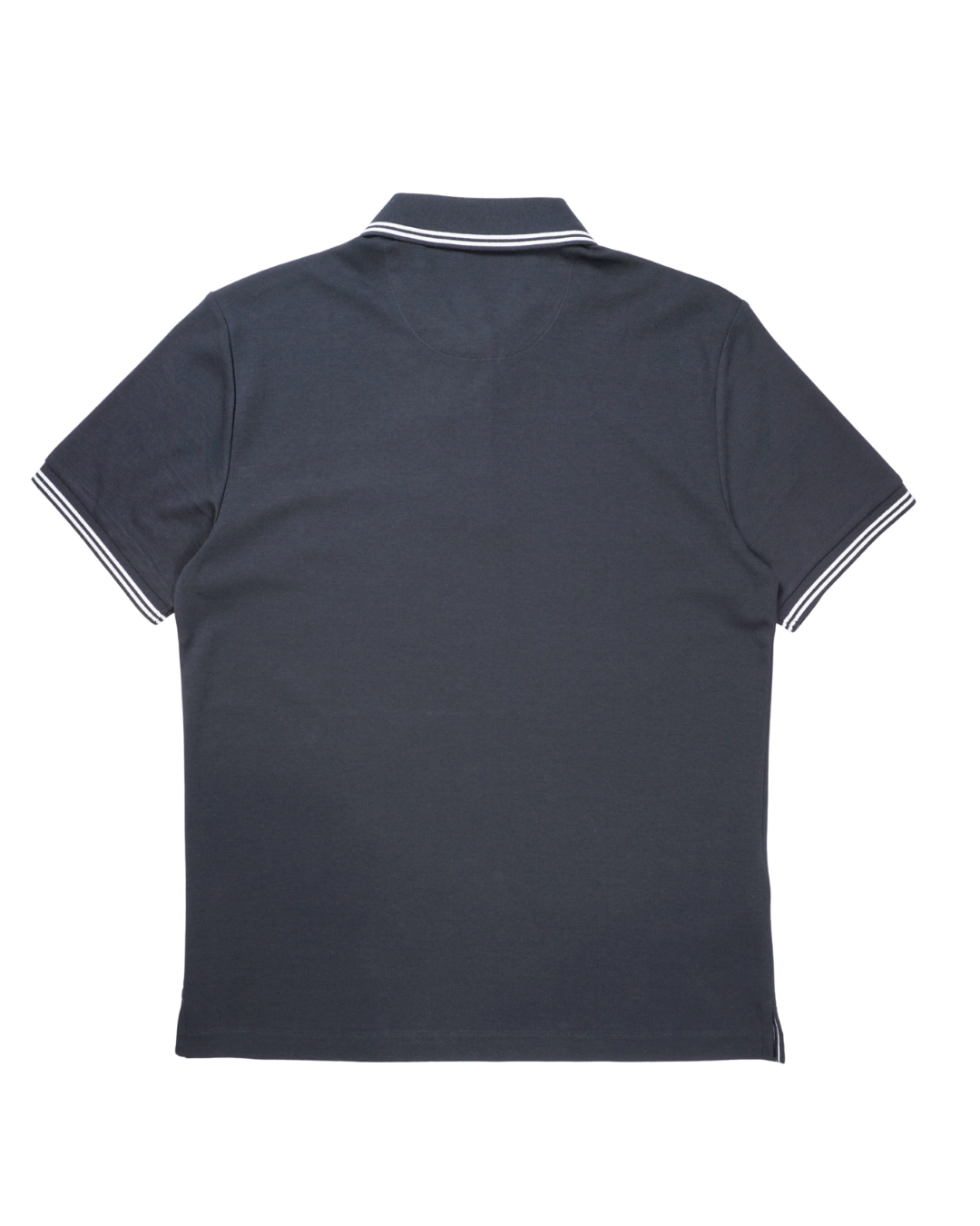 Icons Tipped Polo Shirt In Dark Sapphire