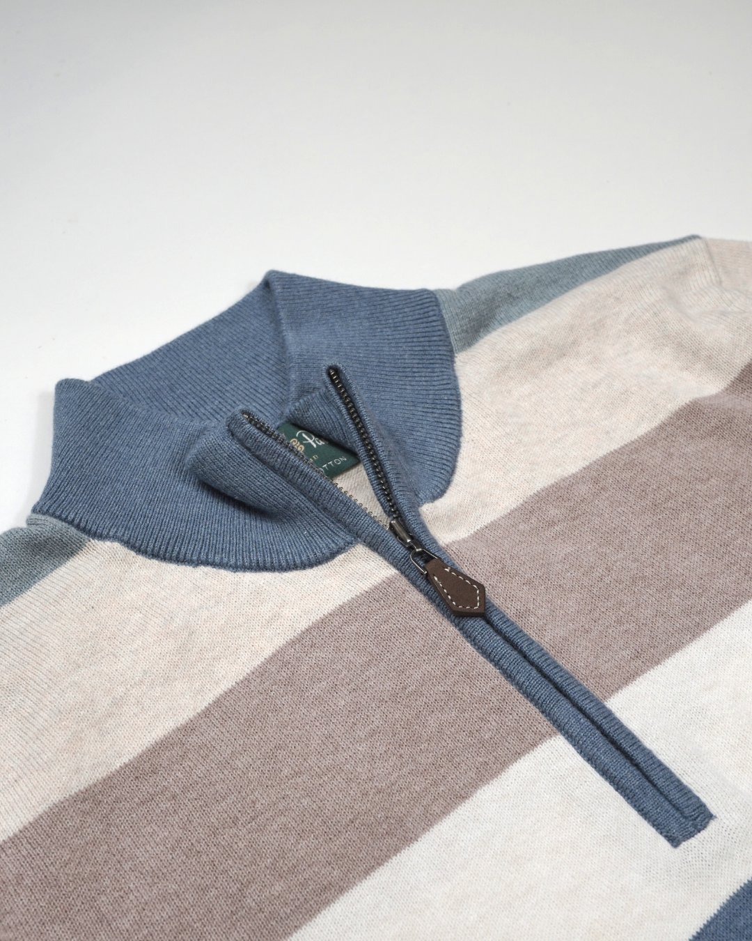 Strowbridge 1/4 Zip Striped