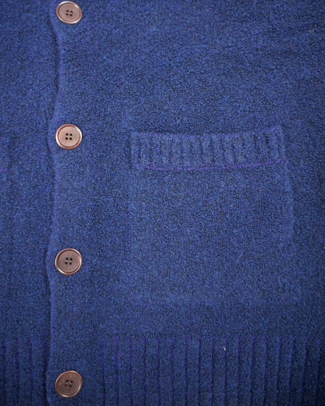 Soufflé Cardigan in Prussian Blue