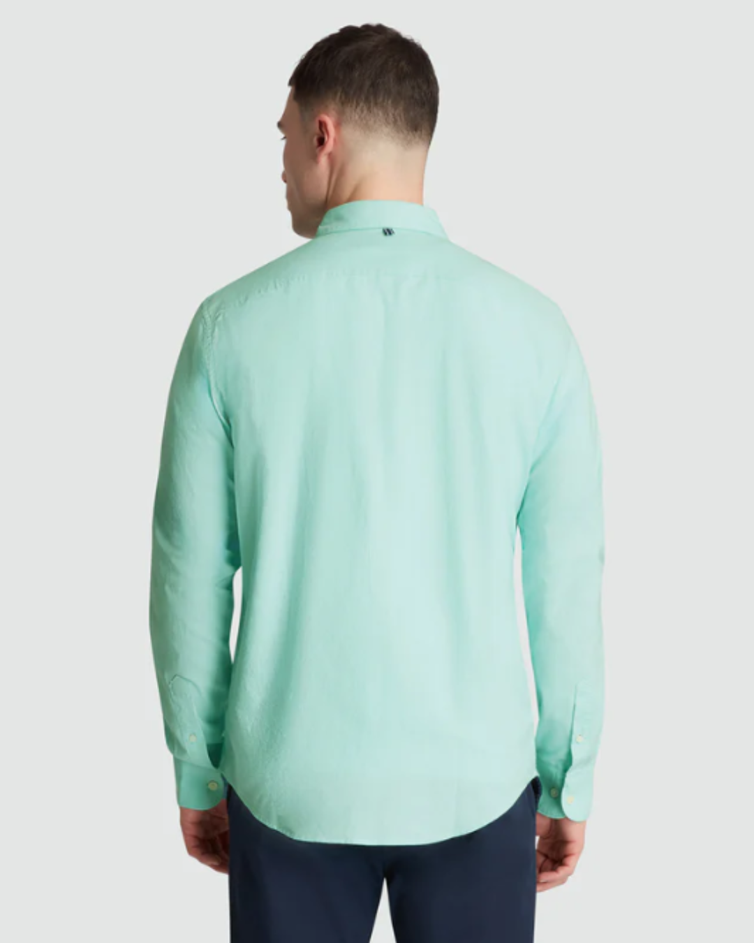 Ecovero Oxford Stretch Shirt In Blue Tint