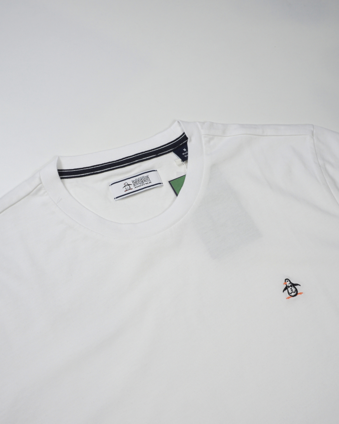 Icons Organic Cotton Jersey TV Pete T-Shirt In Bright White