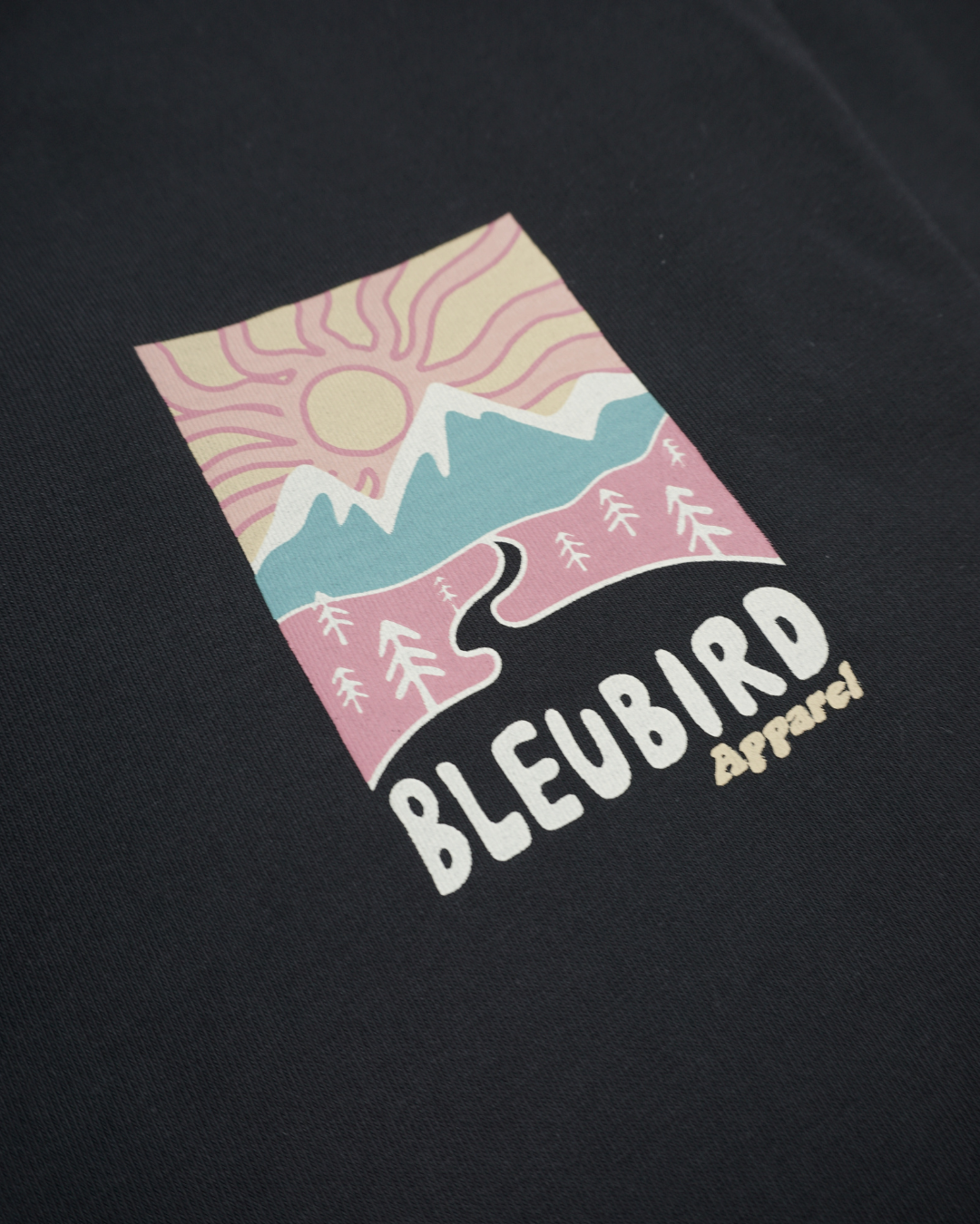 Road Out LS Tee - Black