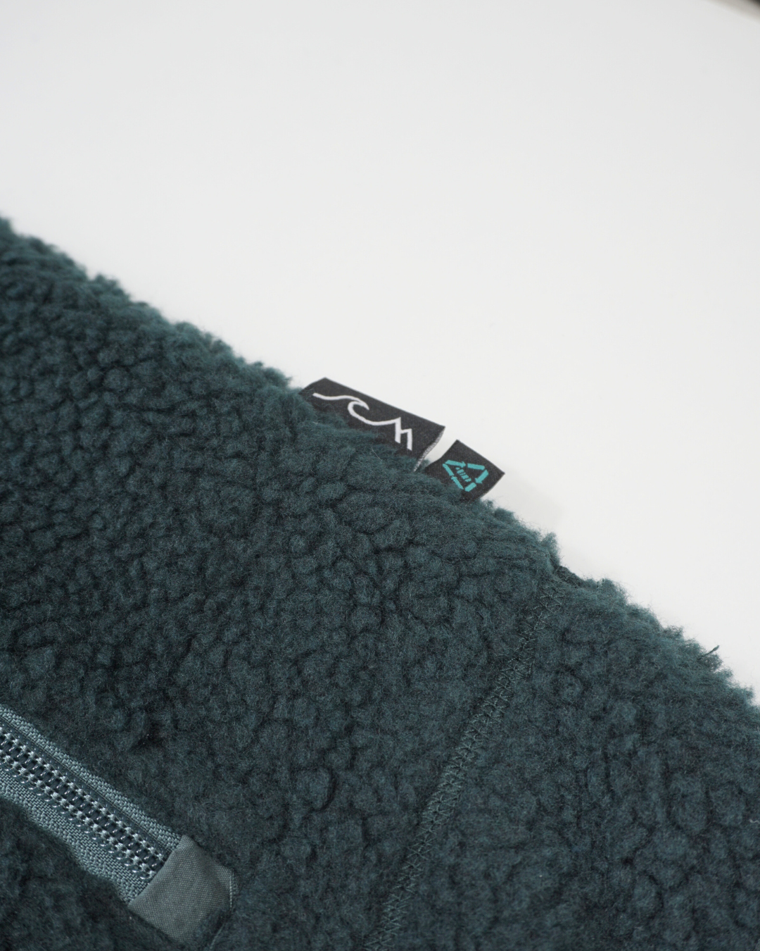 Sherpa Fleece - Dark Green