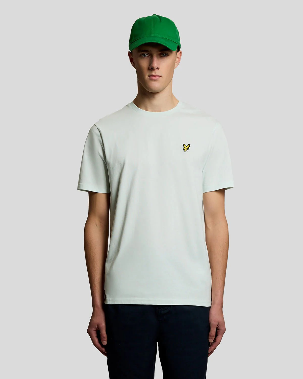 Cotton Crew Neck T-Shirt - Mint Green