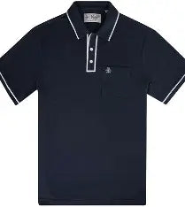 Icons Bentley Mesh Polo Shirt - Dark Sapphire