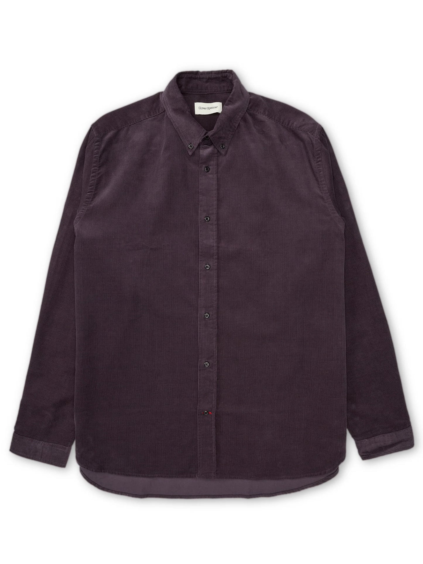 Brook Shirt Mersey Cord - Aubergine