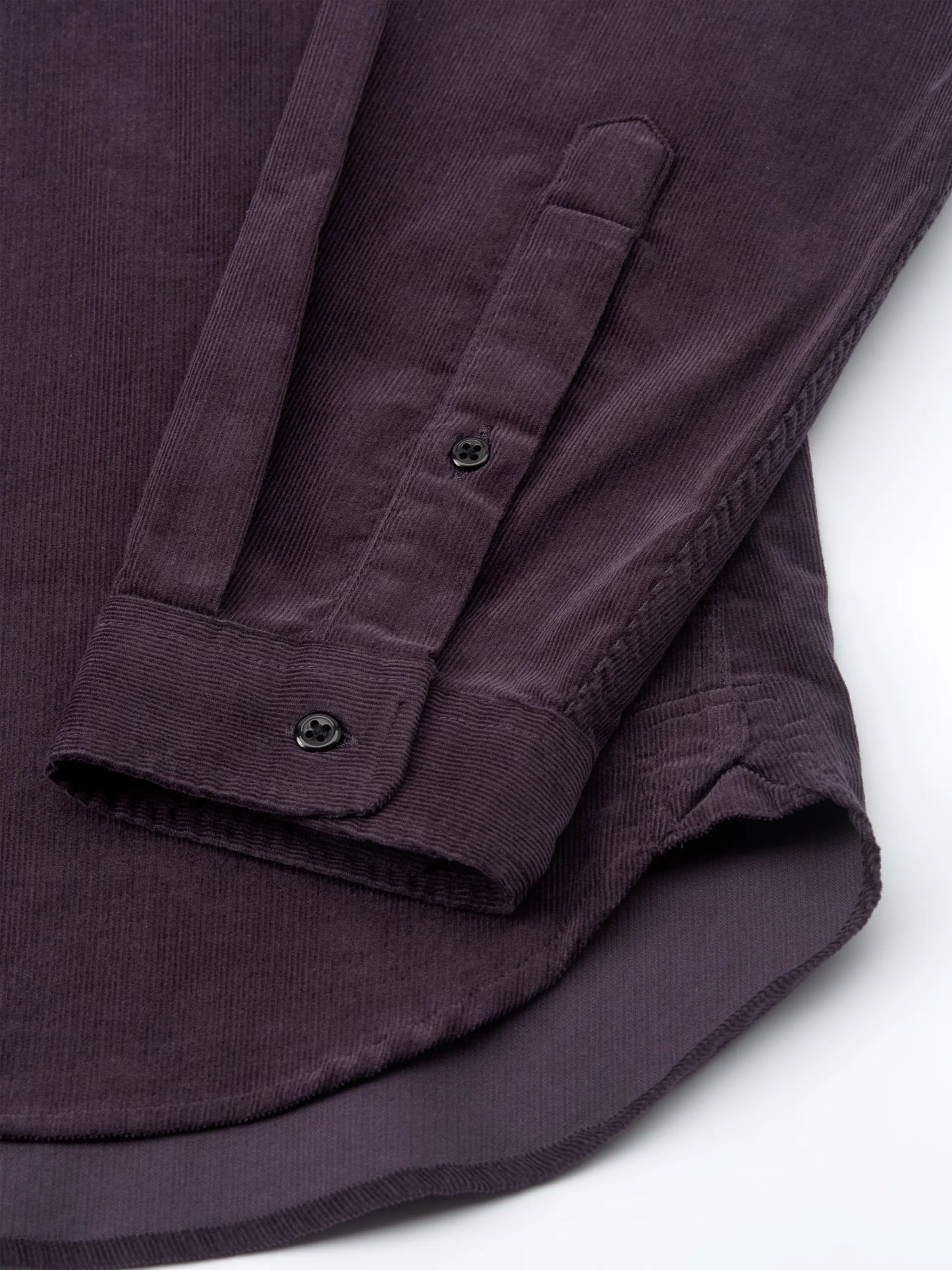 Brook Shirt Mersey Cord - Aubergine