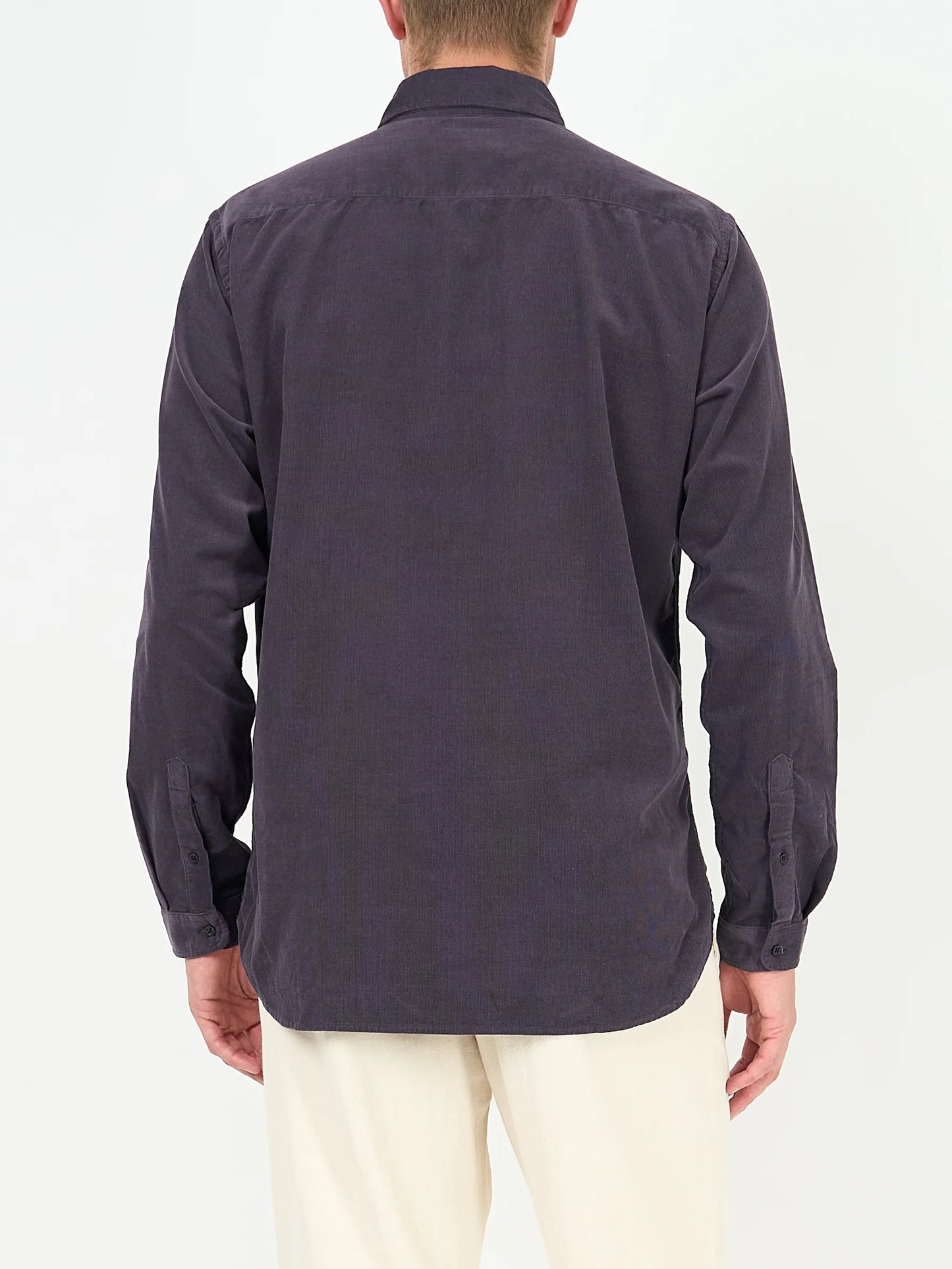 Brook Shirt Mersey Cord - Aubergine