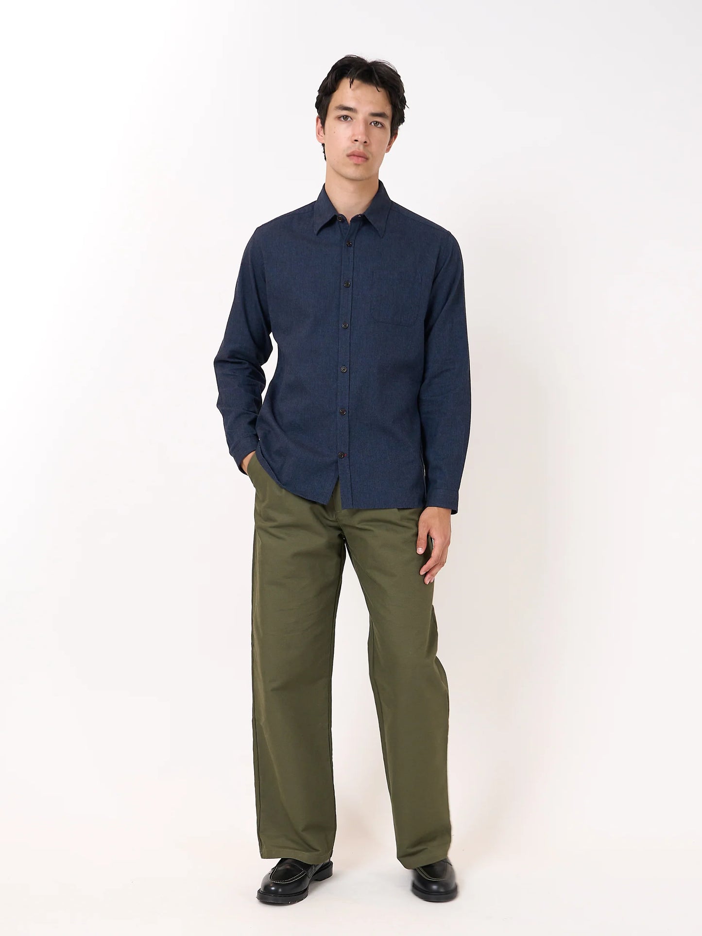 New York Special Shirt Wyatt - Navy