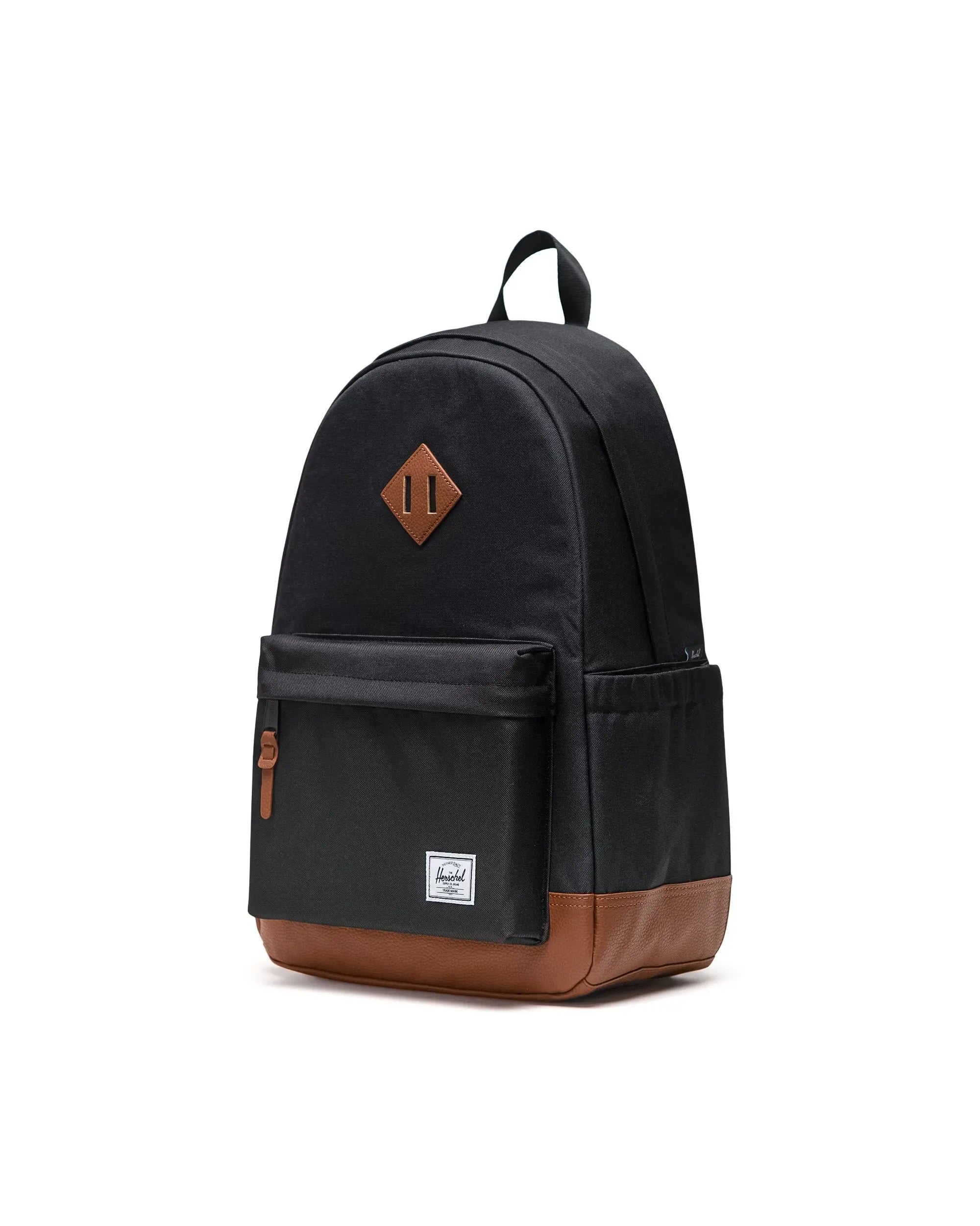 Herschel Heritage Backpack - Black/Tan – Pinstripe Punk