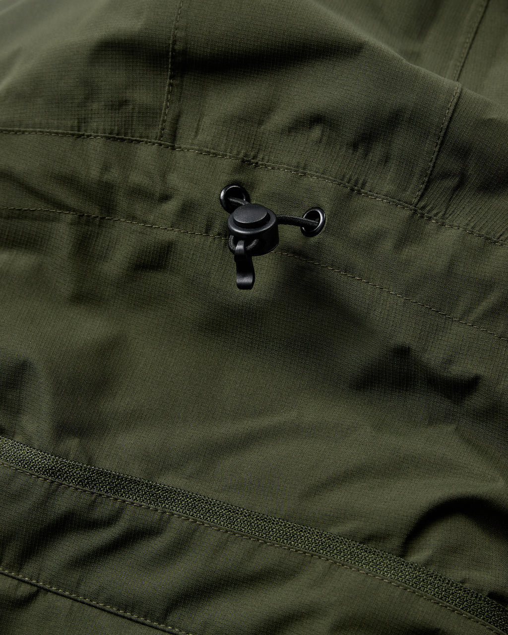 Rømø Light Weight Long Rain Jacket - Army Green
