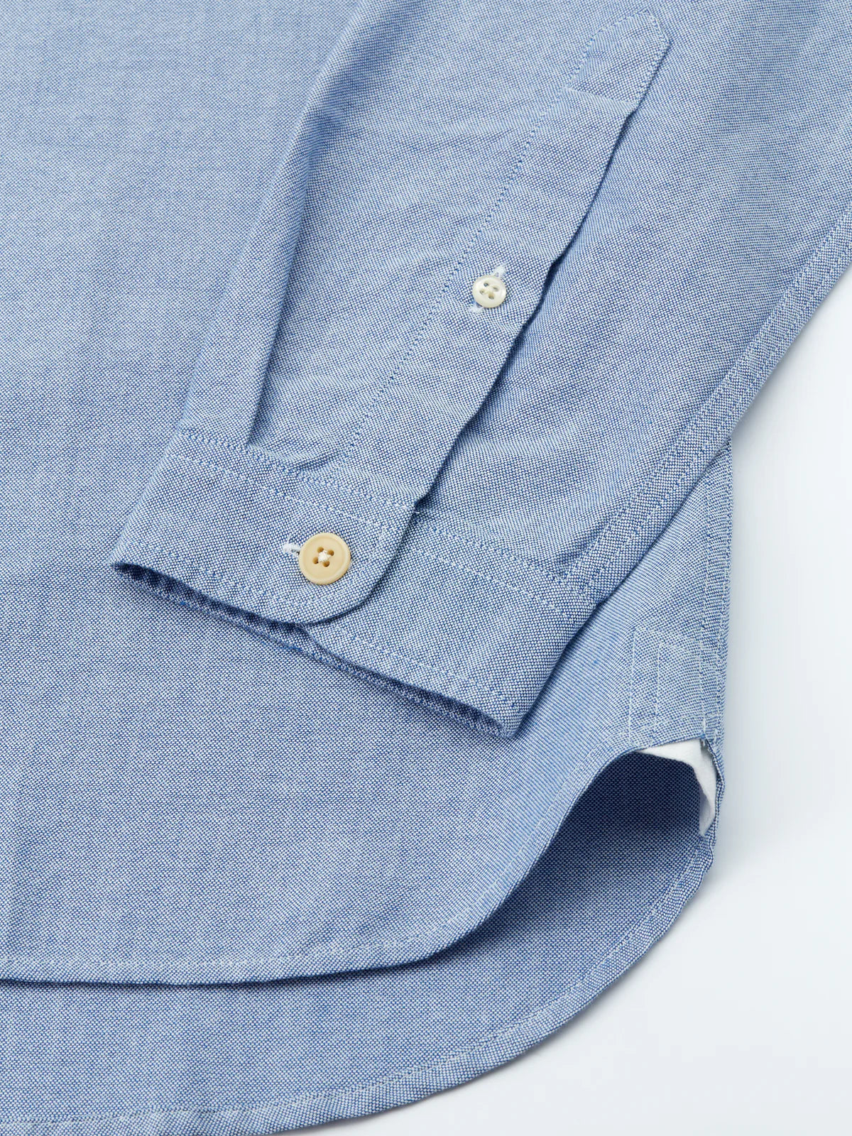 Grandad Shirt Brecon - Blue