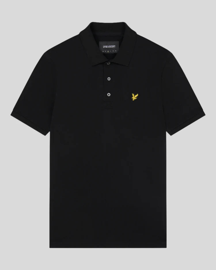 Plain Polo Shirt - Black