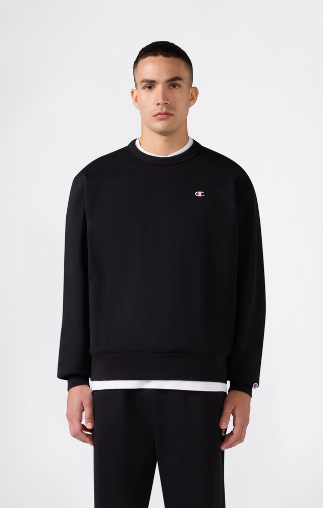 Crewneck Sweatshirt C Logo Black