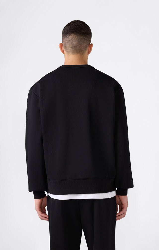 Crewneck Sweatshirt C Logo Black
