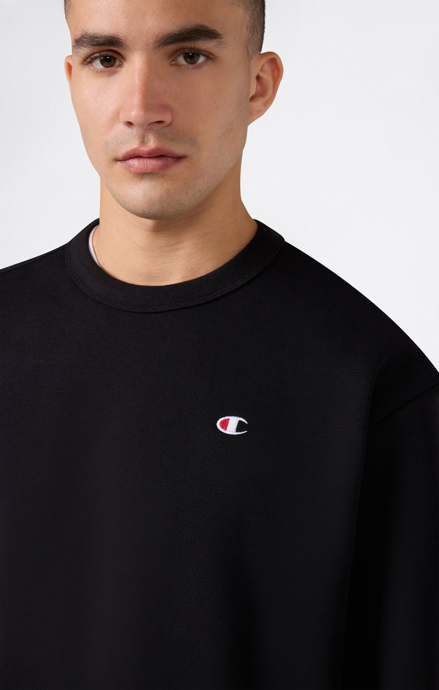 Crewneck Sweatshirt C Logo Black