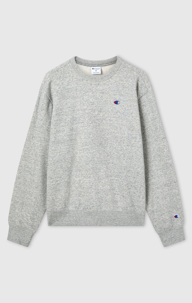 Crewneck Sweatshirt C Logo Light Grey