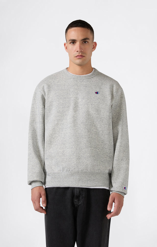 Crewneck Sweatshirt C Logo Light Grey
