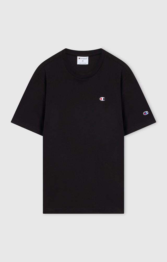 Crewneck T-shirt C Logo Black
